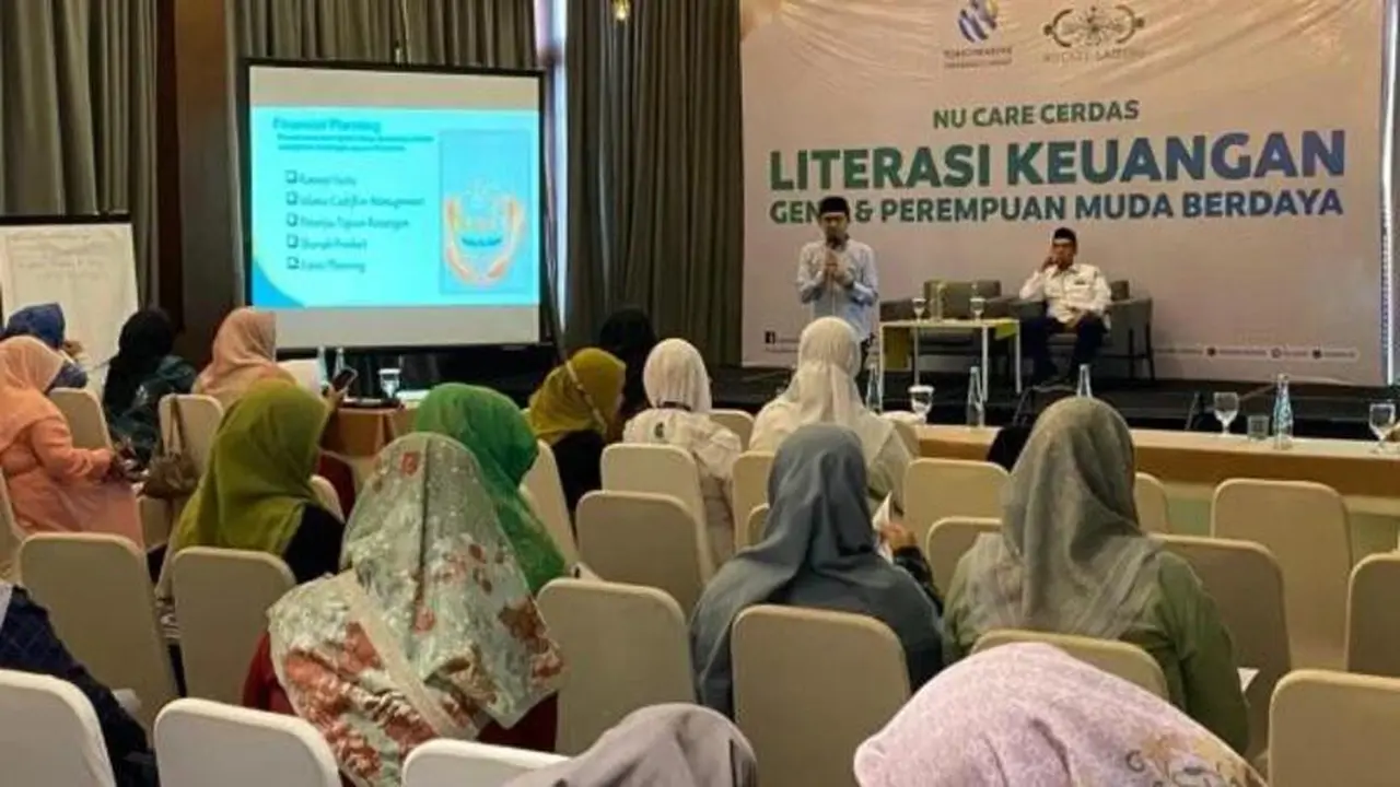 NU Care-LAZISNU bersama Tokio Marine Life Insurance Indonesia mensyiarkan Literasi Keuangan bagi Generasi Z dan kelompok perempuan muda (Istimewa)