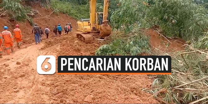 VIDEO: Korban Banjir Bandang dan Longsor Bogor Masih Hilang