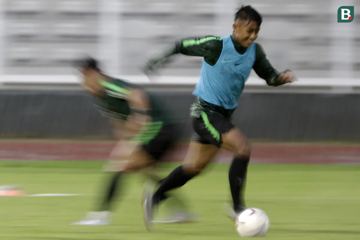 Latihan Timnas Indonesia