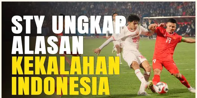 VIDEO: Shin Tae-yong Sebut Perbedaan Pengalaman Pemain Jadi Faktor Kekalahan Timnas Indonesia