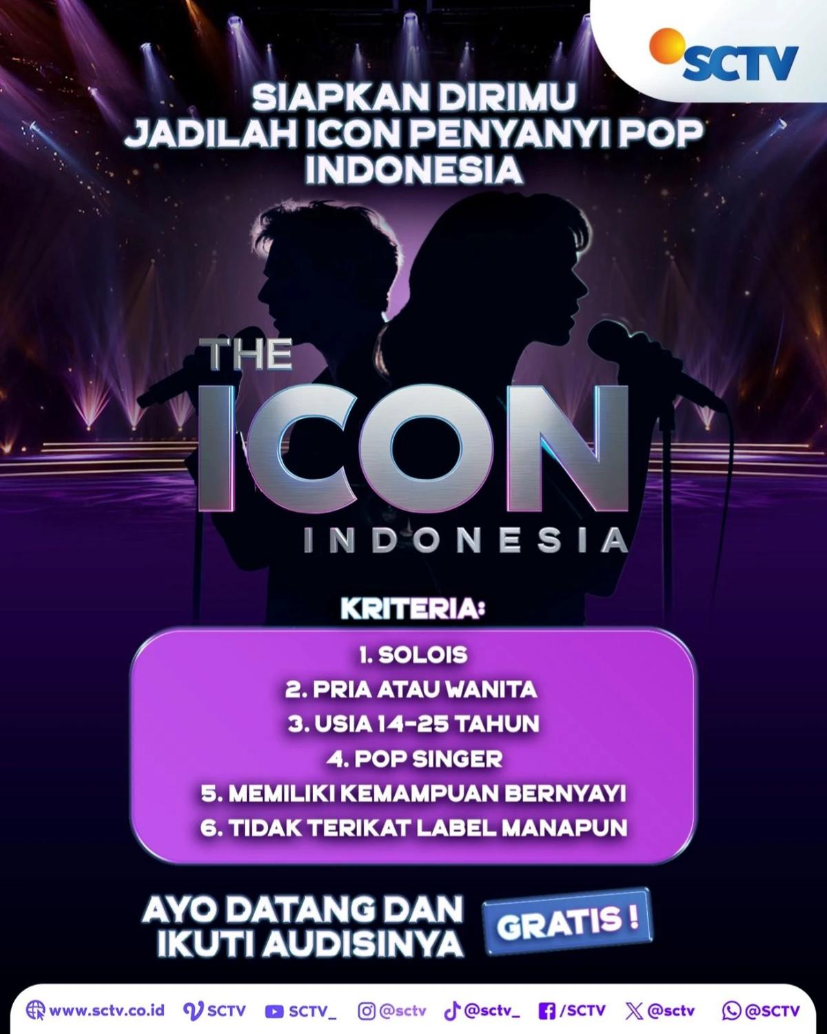 Audisi "The Icon Indonesia" akan Hadir di Jakarta Sebagai Kota Terakhir