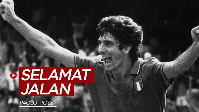 Berita video Paolo Rossi, pahlawan Timnas Italia di Piala Dunia 1982 meninggal dunia pada Kamis (10/12/2020) waktu setempat.
