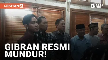 Gibran Resmi Serahkan Surat Pengunduran Diri