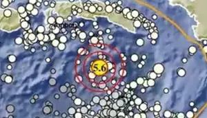 Gempa Magnitudo 5,6 Guncang Maluku Tengah