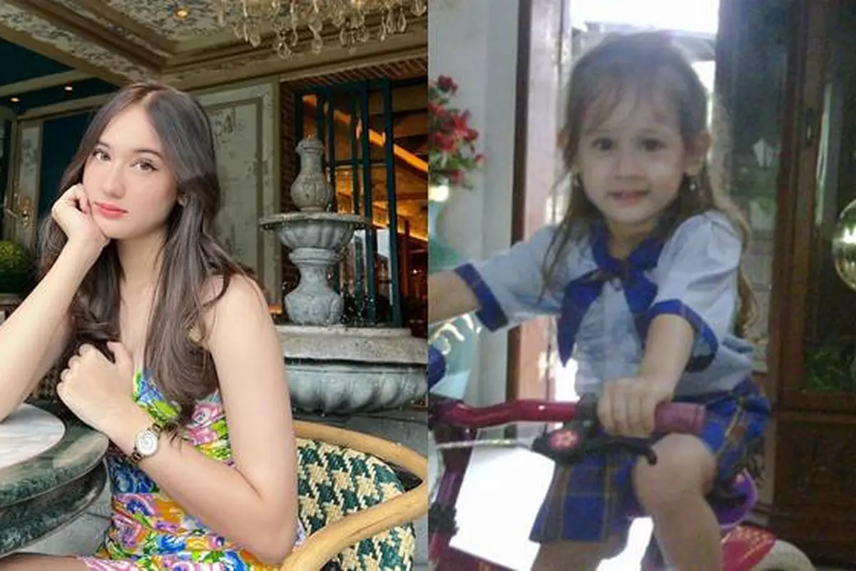 Dikabarkan Dekat dengan Al Ghazali, Ini 7 Potret Masa Kecil Laura Moane yang Menawan