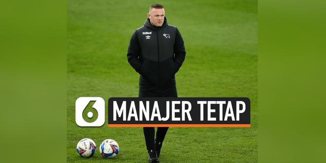 VIDEO: Wayne Rooney Resmi Jadi Manajer Tetap Derby County