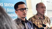 Kepala Badan Kebijakan Pembangunan Kesehatan Kemenkes, Prof. Asnawi Abdullah soal gula, garam, lemak, Jakarta (19/2/2025). Foto: Liputan6.com/Ade Nasihudin.