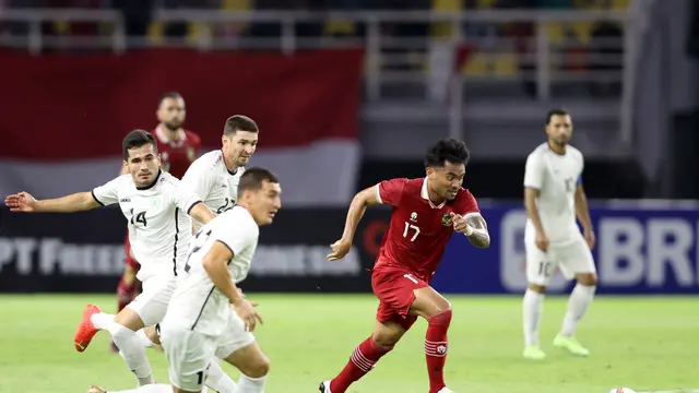 Foto: Dendy Sulistyawan dan Egy Maulana Vikri Bawa Timnas Indonesia Kalahkan Turkmenistan di FIFA Matchday