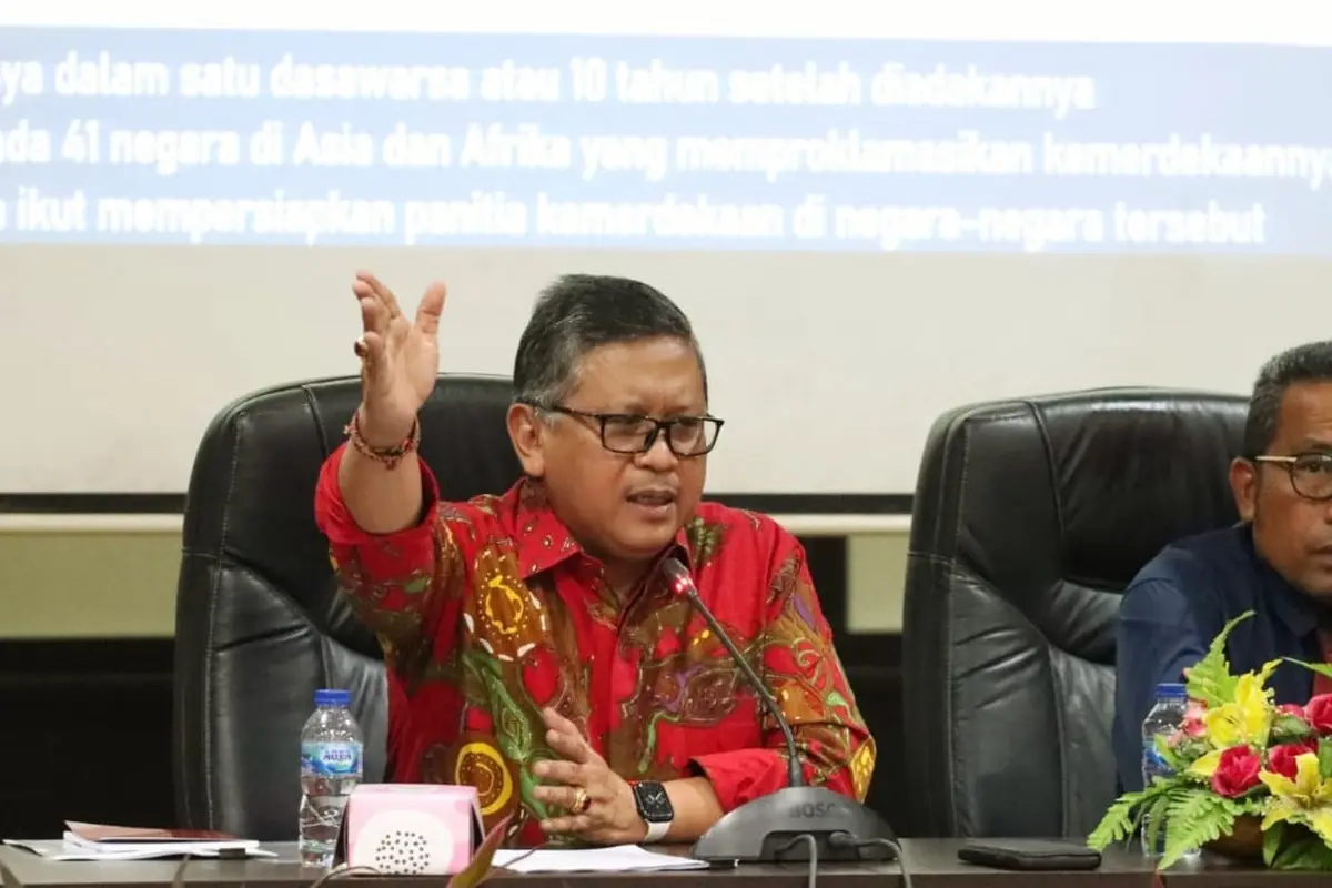Sekretaris Jenderal DPP PDI Perjuangan (PDIP) Hasto Kristiyanto