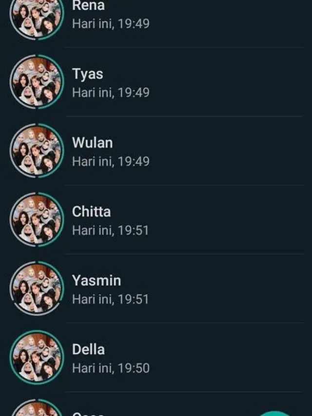 6 Status WhatsApp Circle Pertemanan Ini Jadi Tanda Kekompakan, Satu Visi