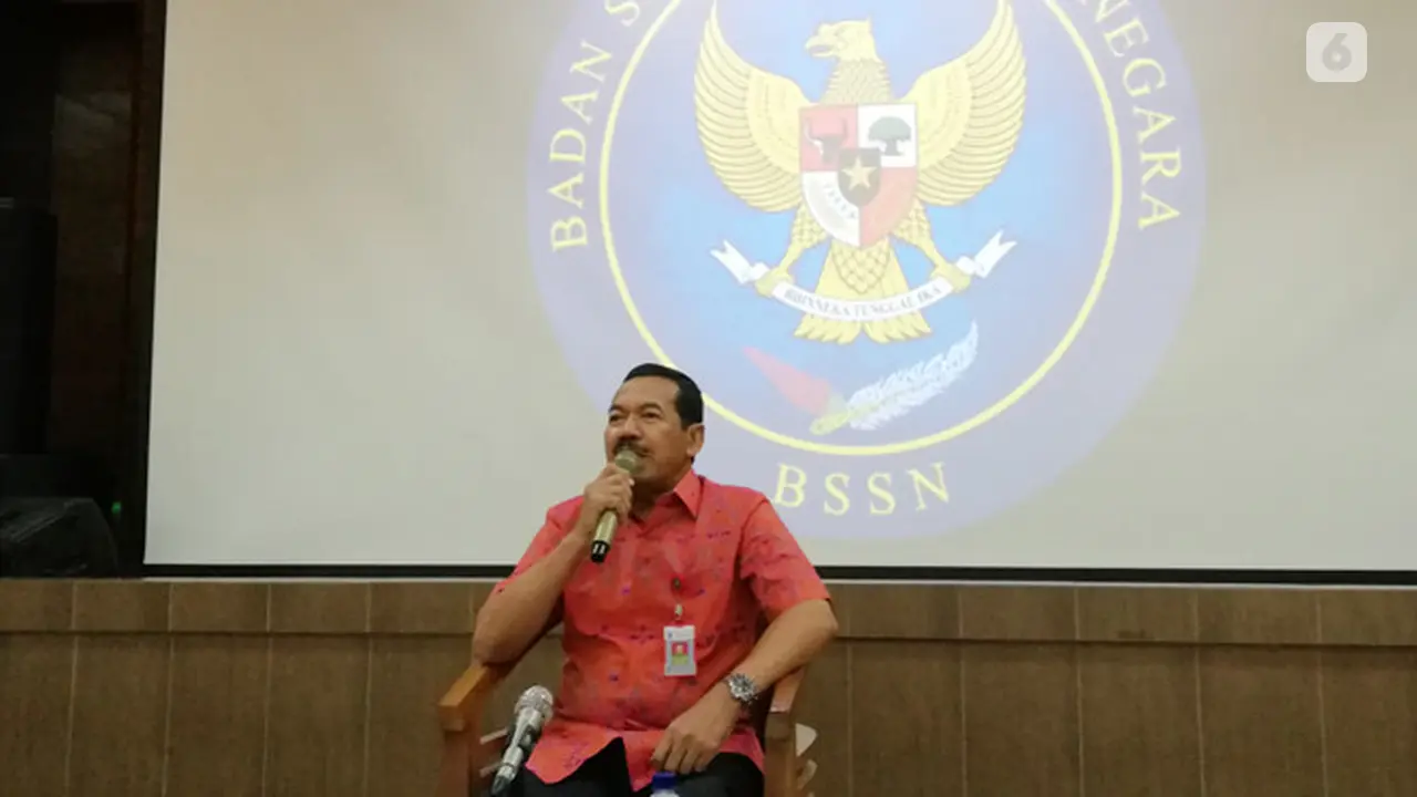 Djoko Setiadi, Kepala Badan Siber dan Sandi Negara (BSSN). Liputan6.com/Andina Librianty