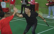 Potret The Dudas Minus One Main Bulu Tangkis di Labuan Bajo, Disaksikan Legenda Bulu Tangkis Indonesia Taufik Hidayat