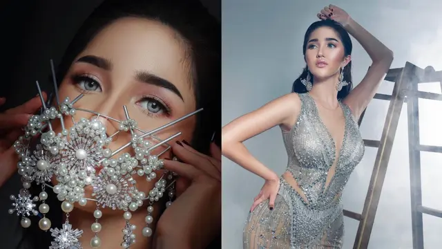 Sonia Fergina Citra saat mewakili Indonesia di Miss Universe 2018