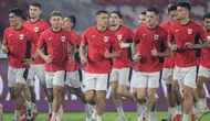 Official training Timnas Indonesia jelang pertandingan melawan China di SUGBK, Jakarta, Rabu (4-6-2025). (Bola.com/Bagaskara Lazuardi)