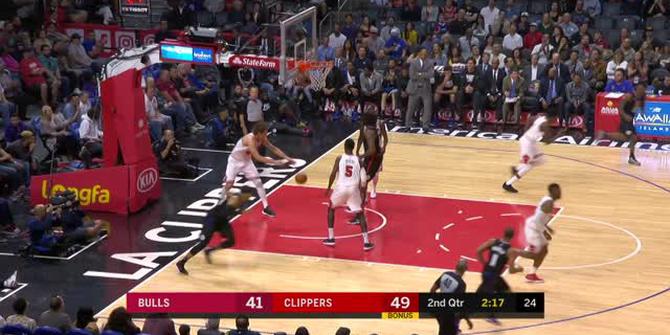 VIDEO : GAME RECAP NBA 2017-2018, Clippers 113 vs Bulls 103