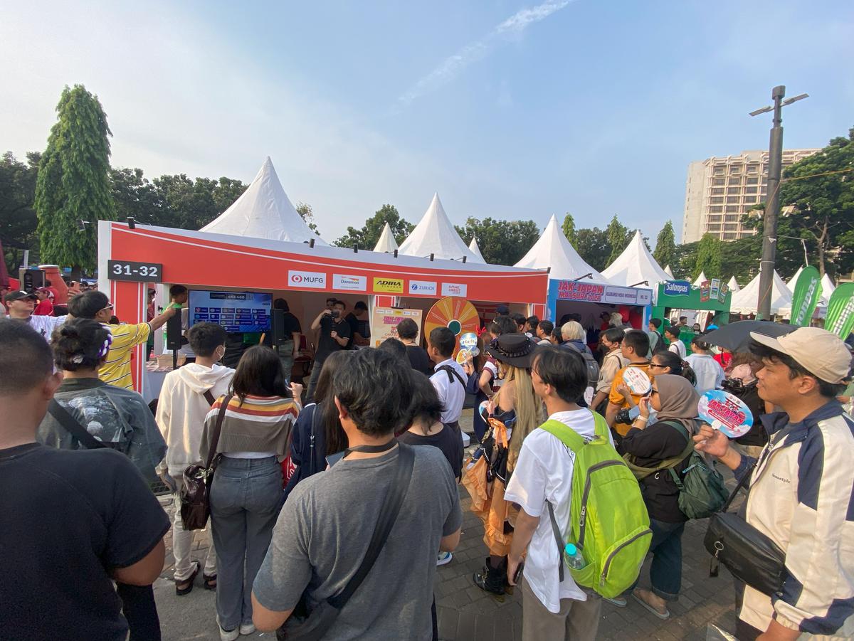 Booth Danamon, Adira Finance, Zurich Indonesia, Home Credit Indonesia dan MUFG