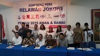 Forum Relawan Jokowi berharap Pemilu 2019 berlangsung damai. (Istimewa)