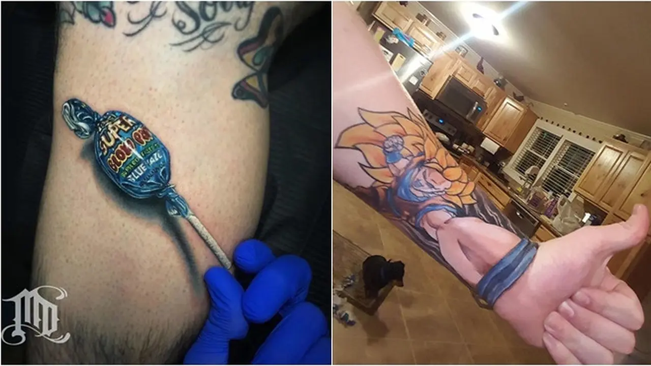 Seniman Ini Buat Tato 3D, 7 Hasilnya Keren Abis