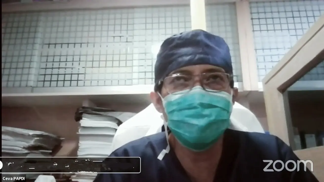 Tim Pakar Gugus Tugas COVID-19 dr. Ceva Wicaksono Pitoyo, SpPD, KP, KIC