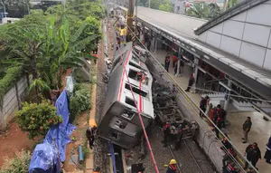 Situasi Krusial Jalur Lengkung Sebelum Argo Bromo Anggrek Tabrak KRL