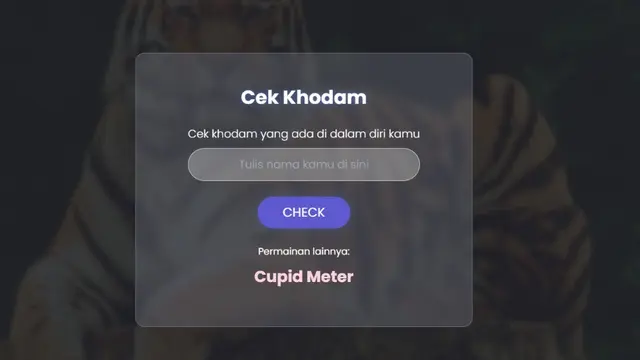 Cara Cek Khodam Online dengan Nama dan Tanggal Lahir, Begini Langkah-Langkahnya