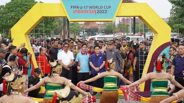 Foto: Kota Solo Menutup Rangkaian Trophy Experience Piala Dunia U-17 2023