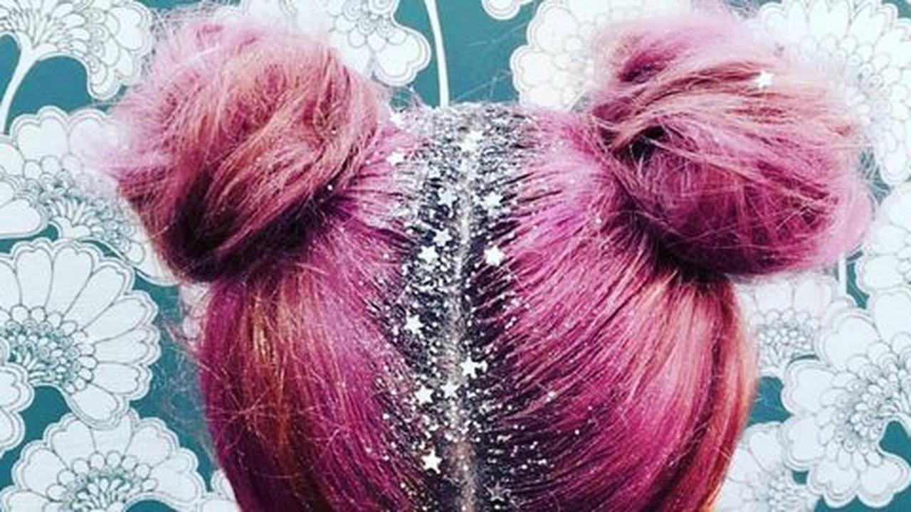 Glitter roots, tren rambut paling hits di Instagram saat ini