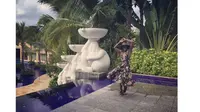 Liburan Lupita Nyong'o di Bali (Twitter)