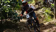 Kejuaraan balap sepeda downhill&nbsp;bertajuk 76 Indonesian Downhill 2023 akan berlangsung di&nbsp;Ternadi Bike Park, Kudus, Jawa Tengah, 30 September dan 1 Oktober. Ternadi Bike Par memiliki lintasan&nbsp;sepanjang 2,3 kilometer dengan lebar trek 1,5meter. (foto: istimewa)
