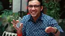 Ditemui Bintang.com di Pisa Cafe Menteng, Jakarta Pusat, Rabu (30/9/2015), Sandy mengaku tetap bisa bekerja sebagai pekerja seni akting sekaligus juga tetap belajar mendalami agama. (Deki Prayoga/Bintang.com)