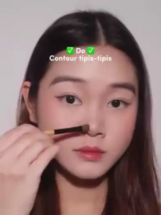 Trik Menggambar Kontur Hidung dengan Bentuk yang Lebih Natural