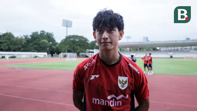 Foto: Luke Keet, Wajah Baru Garuda Muda Jelang SEA Games 2025