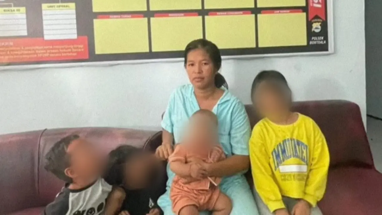 Suryani, tahanan Polsek Bontoala yang terpaksa harus membawa bayinya ke dalam penjara (Liputan6.com/Istimewa)
