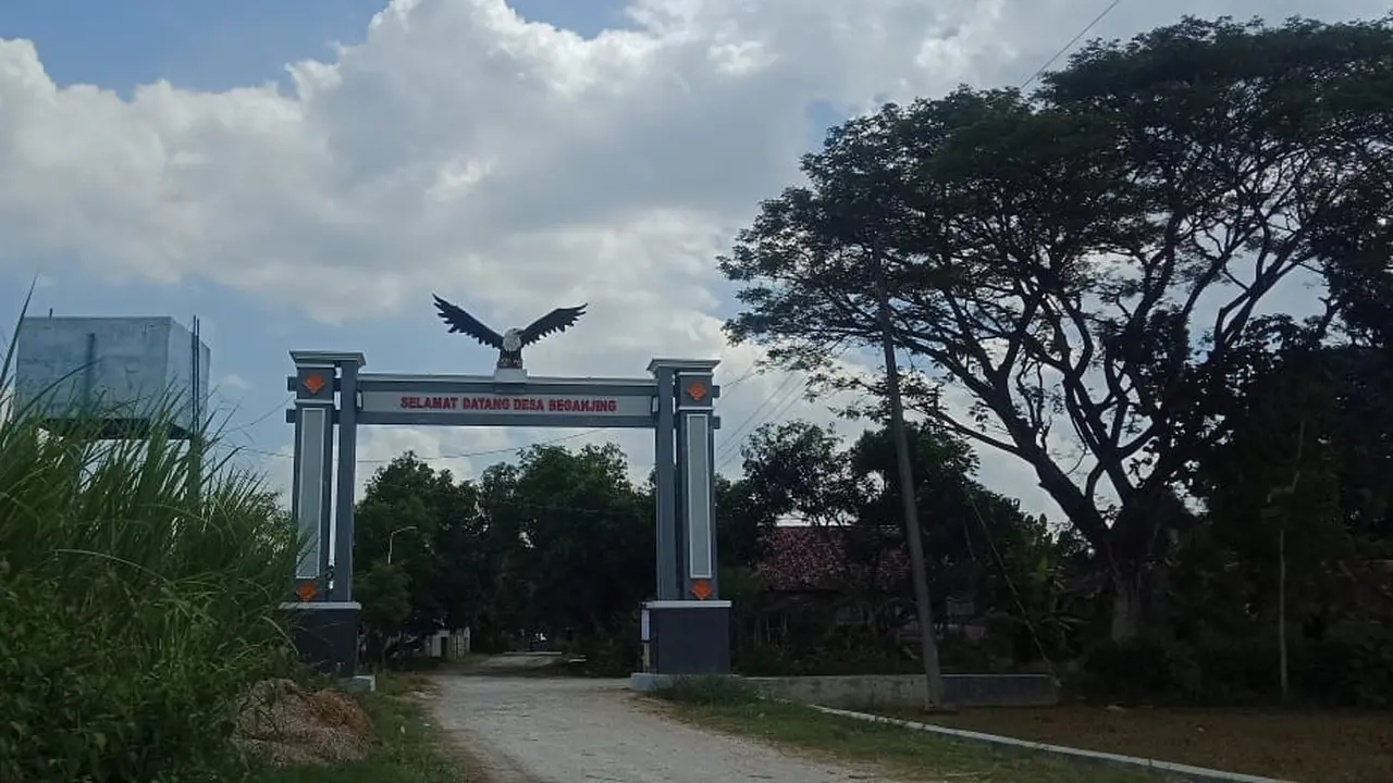 Riwayat penamaan Desa Beganjing, Blora. (Foto: Amel Meila)