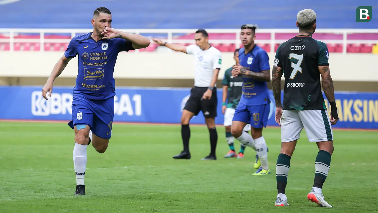 Foto: Ambyar, Tiga Poin PSIS Semarang Sirna oleh Gol Dimas Drajad di Penghujung Laga dalam Pekan ke-12 BRI Liga 1