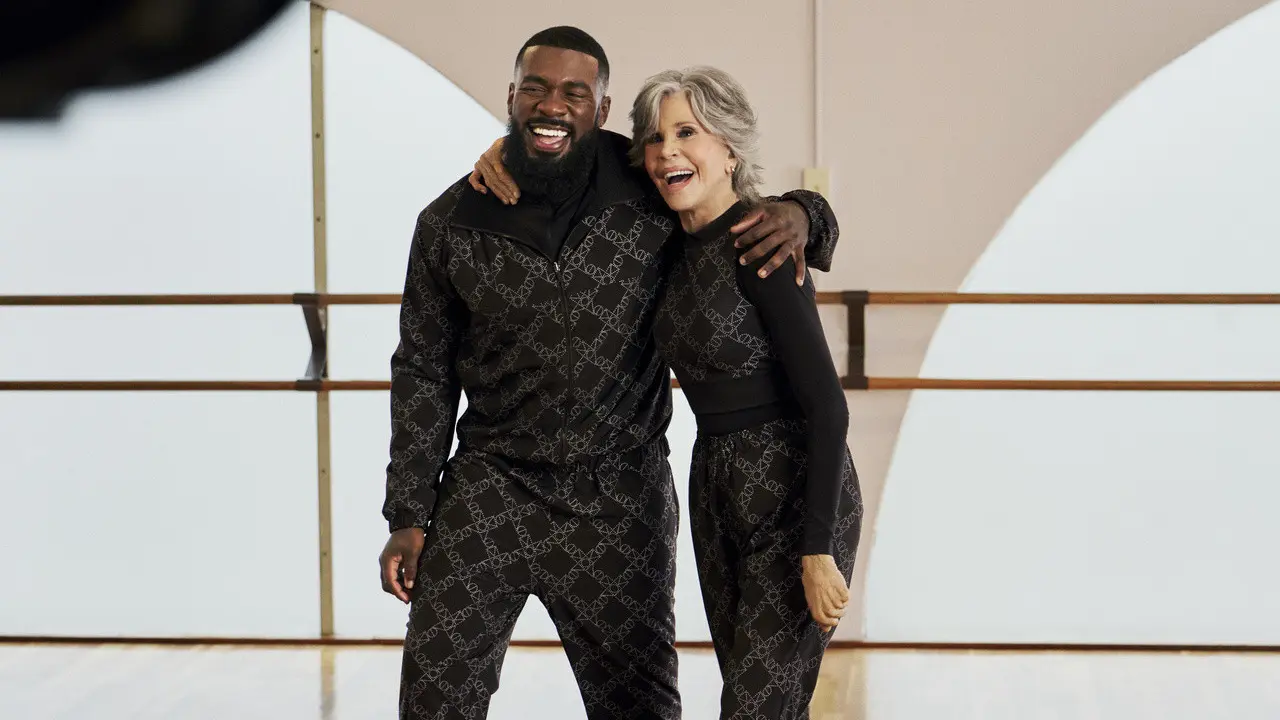 Jane Fonda dan JaQuel Knight