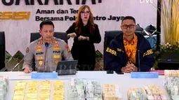Polisi Segera Umumkan Tersangka soal Temuan 74 Kg Emas dan Rp 476 Miliar