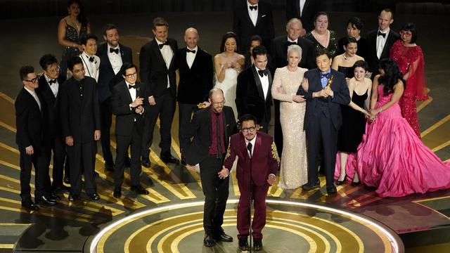 Everything Everywhere All at Once menang Film Terbaik Oscar 2023. (Foto: Dok. AP Photo/Chris Pizzello)