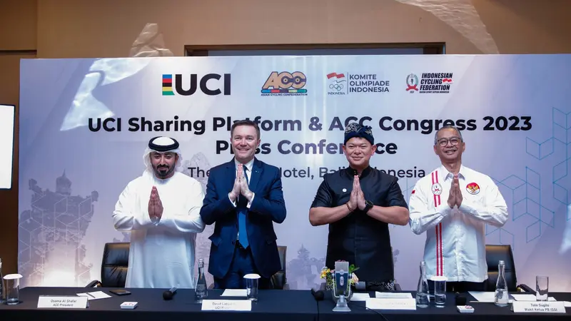 Jumpa Pers UCI Sharing Platform dan ACC Congress di Bali Indonesia