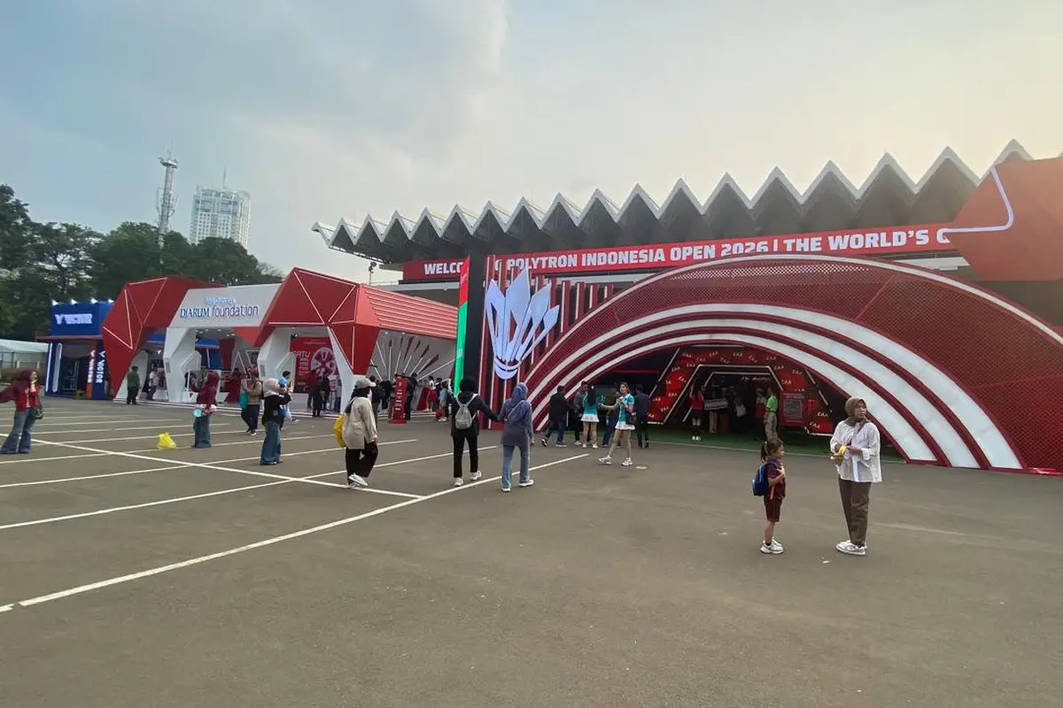 Istora Gelora Bung Karno saat Indonesia Open 2026