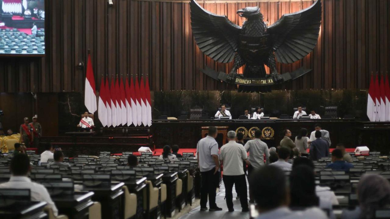 Sekretariat Jenderal DPR RI melaksanakan gladi kotor Pidato Kenegaraan Presiden Joko Widodo dalam Sidang Tahunan MPR, Sidang Bersama DPR/DPD, dan Rapat Paripurna DPR tentang RAPBN 2023.