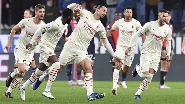 Foto: Duo Milan Menang, Napoli Ditahan Imbang, AS Roma Alami Kekalahan pada Giornata ke-15 Liga Italia 2021 / 2022