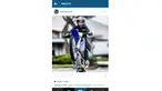 Inilah aksi Valentino Rossi dengan motor trail di MotoRanch lewat akun Instagram