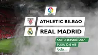 La Liga_Athletic Bilbao Vs Real Madrid (Bola.com/Adreanus Titus)