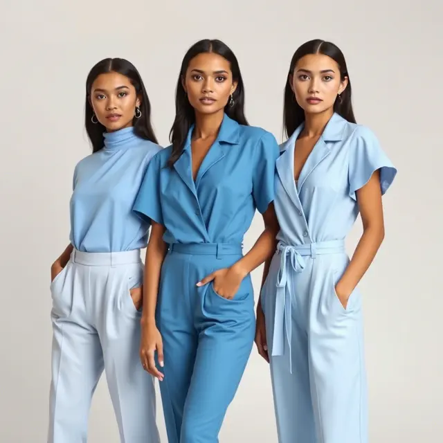 Warna Biru yang Harus Dihindari Kulit Sawo Matang