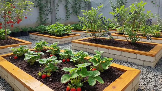 Kebun Buah Mini dengan Raised Bed (Bed Tanam Tinggi)