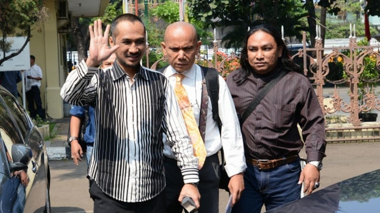 Gaya santai Abraham Samad datangi Bareskrim