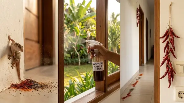 Cara Mengusir Cicak Alami