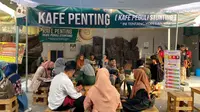 Kafe Peduli Stunting, Inovasi Remaja di Jawa Timur untuk Nongki Sambil Berbagi Informasi. Foto: BKKBN Jatim.