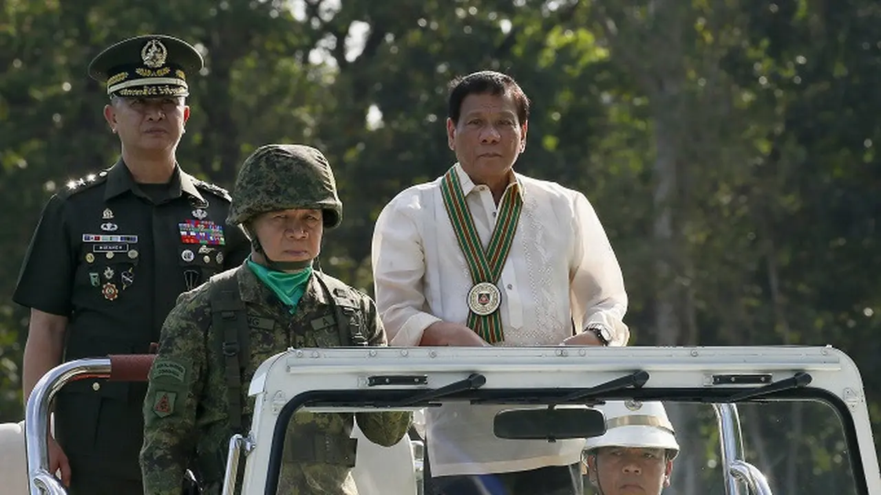 Presiden Filipina Rodrigo Duterte 